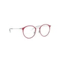 thumbnail image 6 of Ray-Ban Junior Kids' RY1053 Round Prescription Eyeglass Frames, Red On Silver/Demo Lens, 45 mm, 6 of 6