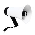 thumbnail image 1 of Megaphone Bullhorn, Loud Support Recording Clear Sound Handheld Megaphone Rechargeable  for Broadcasting, 1 of 7