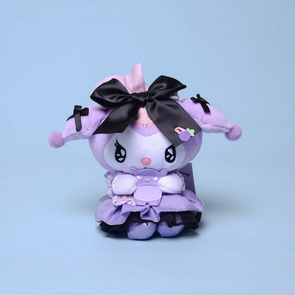 Soft Stuffed Toy, Sanrio Kuromi Tea Party Series Plush Doll 12cm Purple Kuromi, Children'S Day Gift, The best gift for friends and children Plush Toys