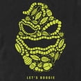 thumbnail image 2 of Men's The Nightmare Before Christmas Let's Boogie Portrait Graphic Tee Black 2X Large, 2 of 5