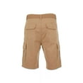 thumbnail image 3 of Isaac the Taylor Men’s Cargo Shorts Stretch Lightweight Cotton Twill Multi Pockets Belted Short (Pack of 1), 3 of 14