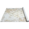 thumbnail image 6 of HR Area Rug Marble Rug Gold Floor Mat Thin, Soft Rug Abstract Carpet Foldable Accent Rug Dining Room Living Room Random Scratch line Pattern Rugs for Modern Decor, 5x 7 Gold, Mocha, Bone, 6 of 6