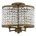thumbnail image 5 of Livex Lighting 50573-91 Gramercy 3-Light Ceiling Mount, Brushed Nickel, 5 of 5