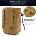 thumbnail image 4 of Oxford Cloth Waist Bag Portable Draw String Flashlight Smart Phone Pouch Outdoor Sport Hiking Backpacking Working Pack Forest Digital, 4 of 10