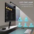 thumbnail image 3 of Quntis Lampara de Monitor con Control Remoto, Barra de Luz LED 43cm, Iluminaci&oacute;n Frontal/Ambiente, Ajuste de Brillo y Color, 95 Ra, Sin Reflejos, Luz de Ambiente Ideal para Dise&ntilde;, 3 of 9