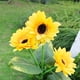 thumbnail image 3 of Lámpara solar de inserción para exteriores, lámpara de girasol de simulación a prueba de agua, lámpara decorativa para jardín, lámpara solar para césped, 3 of 5