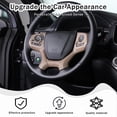 thumbnail image 2 of TINKI Steering Wheel Cover Trim for Honda Pilot 2019-2022/ Honda Passport 2019-2023 Elite, ABS Material Car Steering Wheel Button Frame Decoration Protector Accessories, 2 of 14