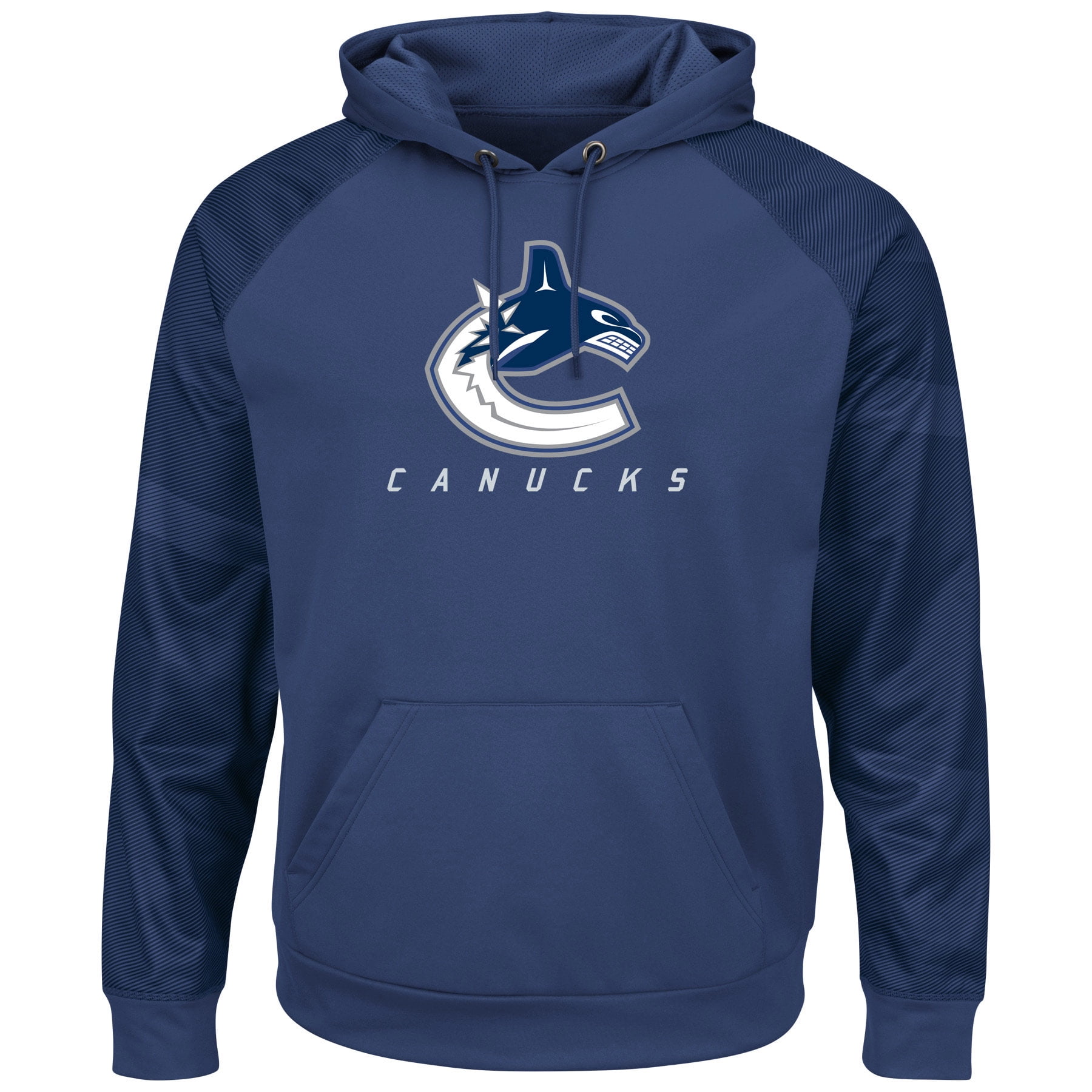 Vancouver Canucks Majestic NHL Penalty Shot Men's Hooded Therma Base Sweatshirt by MAJESTIC LSG