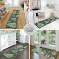 thumbnail image 6 of Yayeee Runner Rug for Bedroom 2'x6' Machine Washable Hallway Non Slip Mat, Green Christmas Trees, 6 of 8