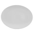 thumbnail image 2 of G.E.T. Heavy-Duty Shatterproof Plastic Oval Melamine Serving Platter, 18" x 13", White, 2 of 7