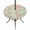 Green Brown, variant on Round Outdoor Tablecloth with Umbrella Hole and Zipper, Teal Red Coastal Tablecloth with Elastic Waterproof, Nautical Seahorse Beach Coral Starfish Beige Patio Table Covers for 55" - 60" Pool Tables