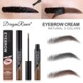 thumbnail image 1 of Tear-off Eyebrow Gel Semi-permanent Eye Brow Tattoo Tint Long-lasting Waterproof Dye Eyebrow Gel Cream Mascara Makeup Cosmetics02 Light Brown He Qiyong unisex, 1 of 1
