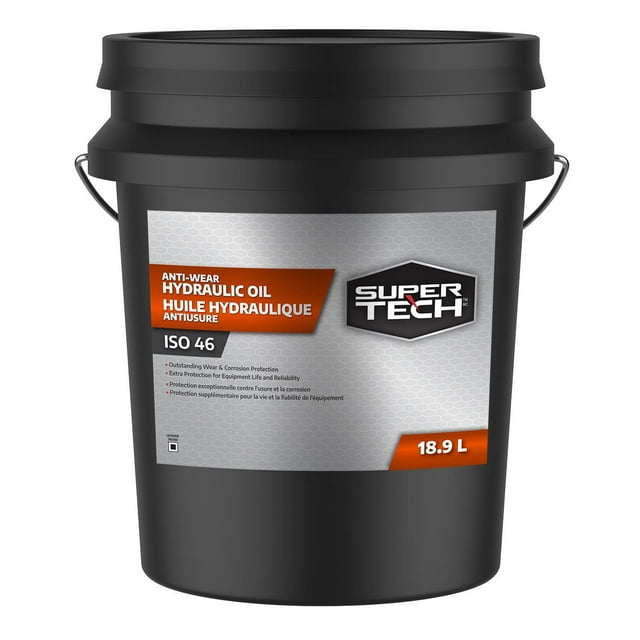 SuperTech Anti-Wear Hydraulic Oil ISO 46 18.9L Pail