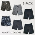 thumbnail image 4 of Andrew Scott Boys 3 Pack Fleece Shorts (Grab Bag Assorted Colors), 4 of 7