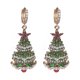thumbnail image 2 of Pendientes de Navidad con gota de aceite, pendientes de árbol de Navidad, pendientes de alce, caja de regalo, una variedad de juegos de pendientes, 2 of 6