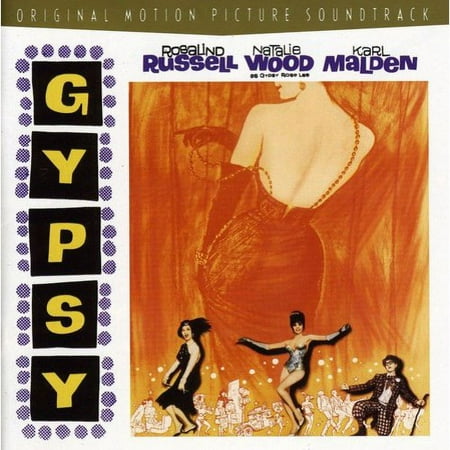 Music composed by Jule Styne. Lyrics written by Stephen Sondheim. Principal cast includes: Rosalind Russell (Mama Rose); Natalie Wood (Gypsy Rose Lee); Karl Malden (Herbie Sommers); Paul Wallace (Tulsa); Ann Jillian. Recorded at Warner Bros. Studios, Burbank, California. Originally released on Warner Bros. (1480). Includes liner notes by George Feltenstein.