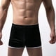thumbnail image 4 of pstuiky Abreviatura para hombres, Pantalones cortos de pijama de malla con ventilación para hombre, de color liso, informales Pantalones cortos para correr para hombre, 4 of 5