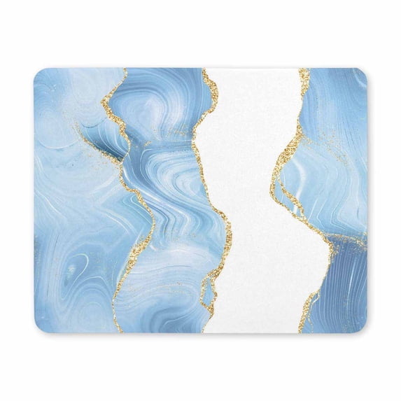 Mouse Mat, Waterproof Non-Slip Rubber Base MousePads for Women Office Laptop Computer Desk
