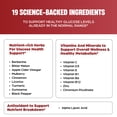 thumbnail image 3 of Blood Sugar Support Complex Supplement | Supports Healthy Blood Sugar Levels Already Within Normal Range | With Berberine, Cinnamon, Chromium, Turmeric, Apple Cider Vinegar, Bitter Melon, 60 Capsules, 3 of 10