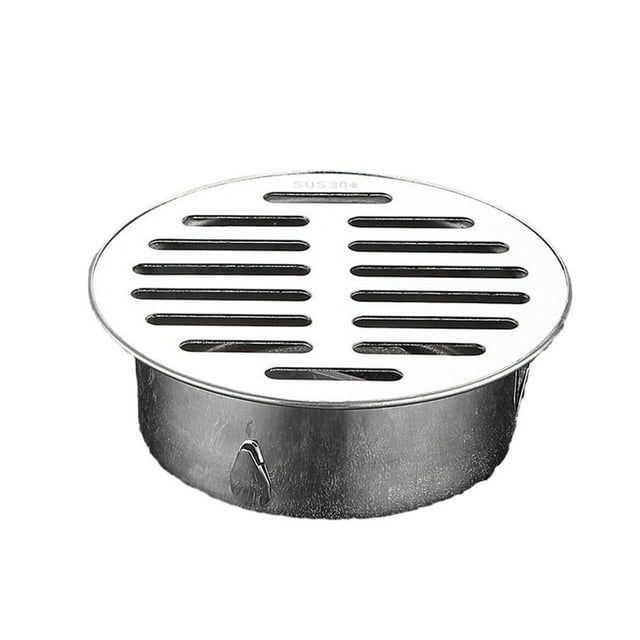 Drain de Plancher en Acier Inoxydable 110 mm pour Toit Extérieur, Drain de Plancher Anti-Obstruction