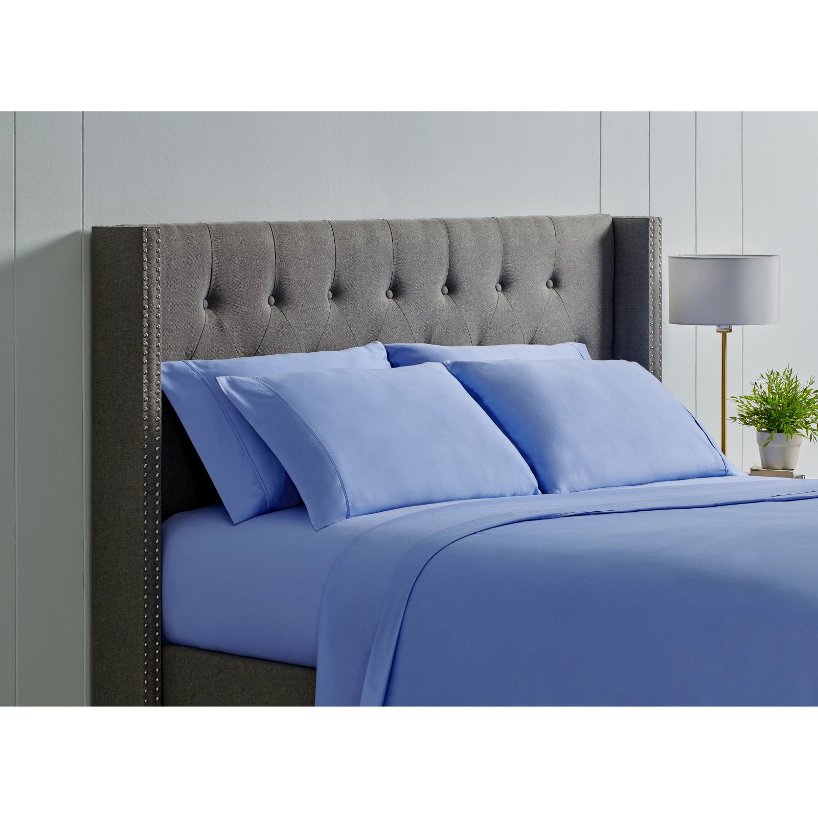 Organics 400ct Organic Cotton Duvet Cover Set Cal King 4 Pc