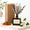 Santal Woods-5 oz, variant on Lavender Reed Diffuser with Dried Flowers, 5 oz Oil for Home Bathroom Fragrance
