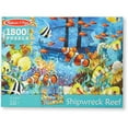 Melissa & Doug 1,500Piece Shipwreck Reef and Tropical Fish Jigsaw