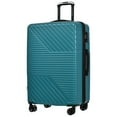 thumbnail image 2 of 3 Piece Modern Hardshell Luggage, 20''/24/''28'' Luggage with 8 Double Spinner Wheels, TSA Lock, Lightweight Luggage Set of 3 for Travel and Storage, Green, 2 of 9