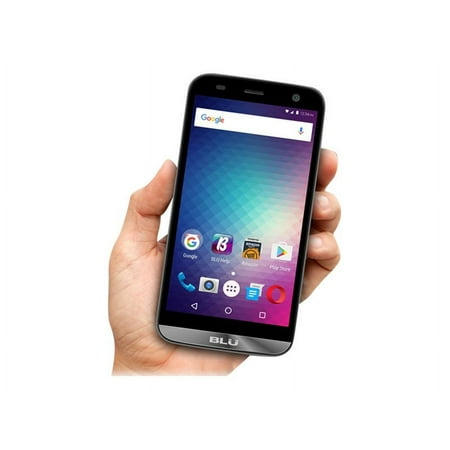 BLU Dash XL D710U Unlocked GSM Quad-Core Phone - Gray