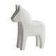 thumbnail image 3 of Figura de caballo Dala sueco de madera tallada a mano, decoración de mesa, estatua nórdica para Blanco, 3 of 9