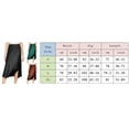 thumbnail image 5 of Aayomet Midi Skirt Women Casual High Waist Glossy Satin Solid Color Slit Maxi Skirt,Brown Large, 5 of 5