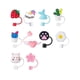 thumbnail image 1 of 10 Pcs Glass Drinking Straws Straw Toppers Tumblers Straw Plug Straws Tips Covers Straw Tips Lids, 1 of 3