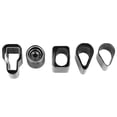 thumbnail image 1 of Hollow Punch Set, Heavy Duty Leather Hole Punch Set, for Amateurs Leather Craft Professionals Making Cell Phone Case Round Hole, Square Hole, Elliptical Hole, 1 of 8