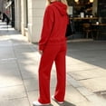 thumbnail image 7 of Zynoxe Womens Lounge Sets Casual Zip Up Long Sleeve Hoodies and Drawstring Sweatpants Matching Outfits Solid Color Two Piece Sweatsuits Sets with Pockets, 7 of 7