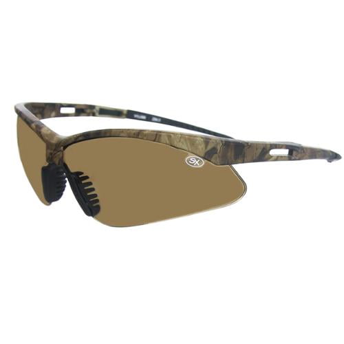 Eyewear Villain Sport Sunglasses, Camouflage Frame/Amber Lens - Walmart.com