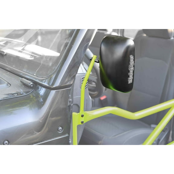 Steinjäger Doors Wrangler JL 2018 to Present Mirror Legs to Fit Tube Doors Gecko Green