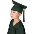 thumbnail image 4 of Gorra de toga para niños de preescolar para graduación de 2023 con colgante para niño y niña verde, 4 of 5