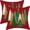 Christmas Tree, variant on Christmas Pillow Covers 18x18 Inch Set of 2 Colorful Christmas Tree Throw Pillows Case, Stars Holiday Outdoor Decorative Farmhouse Winter Green Decor Cushion Covers for Home Sofa Bed Couch