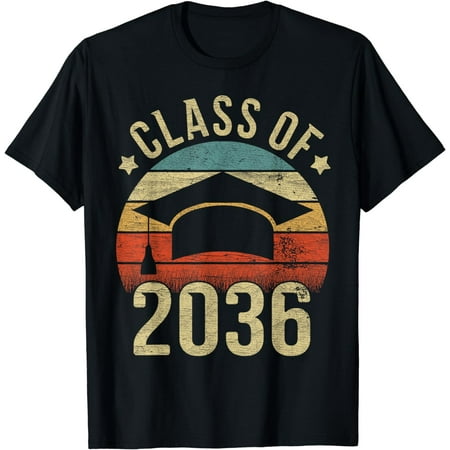 

Kindergarten to graduation class of 2036 grow with me T-Shirt