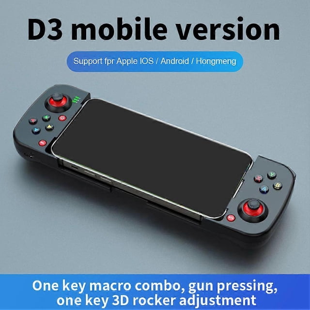 Mobile Game Controller Bluetooth Gamepad Stretchable For iOS iPhone
