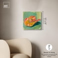 thumbnail image 5 of Wildflower Cowboy Hat Canvas Trendy Cowboy Decor by Art Remedy, Gallery Wrapped, 16 x 16, 5 of 7