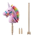 thumbnail image 4 of Palo de peluche con forma de unicornio, diseño de caballo, Hollyhome, 91 cm, con sonido de relincho, 4 of 9