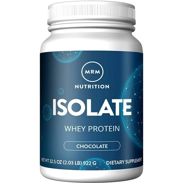 MRM Isolate Whey Protein Powder, Chocolate Malt, 2.03 Lb