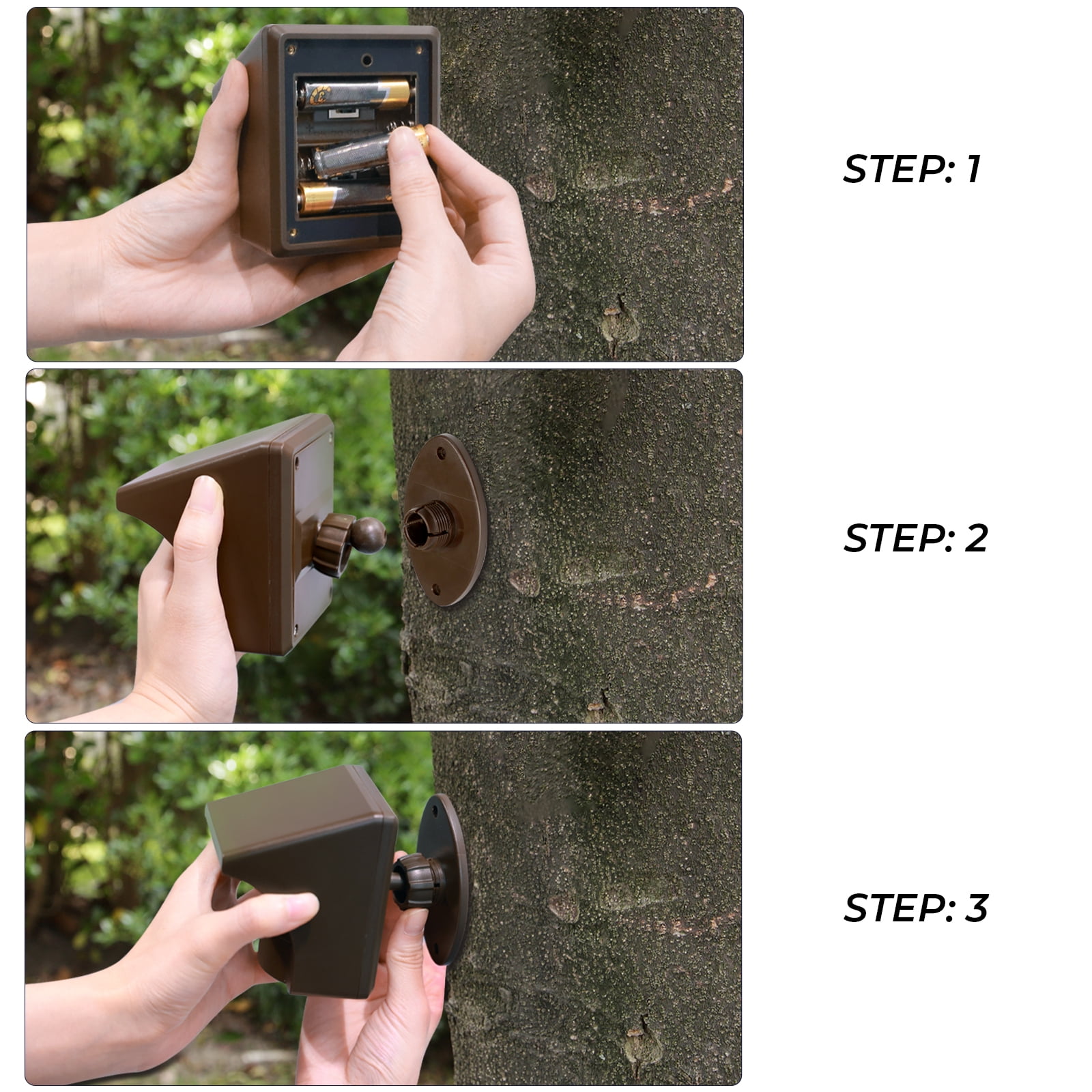 1/2 Mile eMACROS Driveway Alarm Wireless Sensor System & Driveway Sensor Alert System Weatherproof Security Outdoor Motion Sensor & Detector (1 Base 2 Sensors)