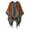 Red, variant on ASTARIN Winter Women's Cotton Shawl Wrap Poncho Ruana Cape, Cardigan Sweater Open-Front for Spring Fall Winter,Black&Brown