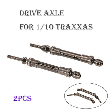 Muxika 1/10 RC Car Accessory Drive Axle Transmission Shaft For Traxxas Slash (Best Axles For Slash 4x4)