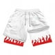 thumbnail image 5 of Pantalones cortos de compresión de Anime para hombre, ropa deportiva para gimnasio, 2 en 1, doble capa, entrenamiento, Fitness, rendimiento, 5 of 5