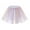 #02 White, variant on ICHUANYI Womens High Quality Pleated Gauze Short Skirt Adult Tutu Dancing Skirt for Back to School, Halloween