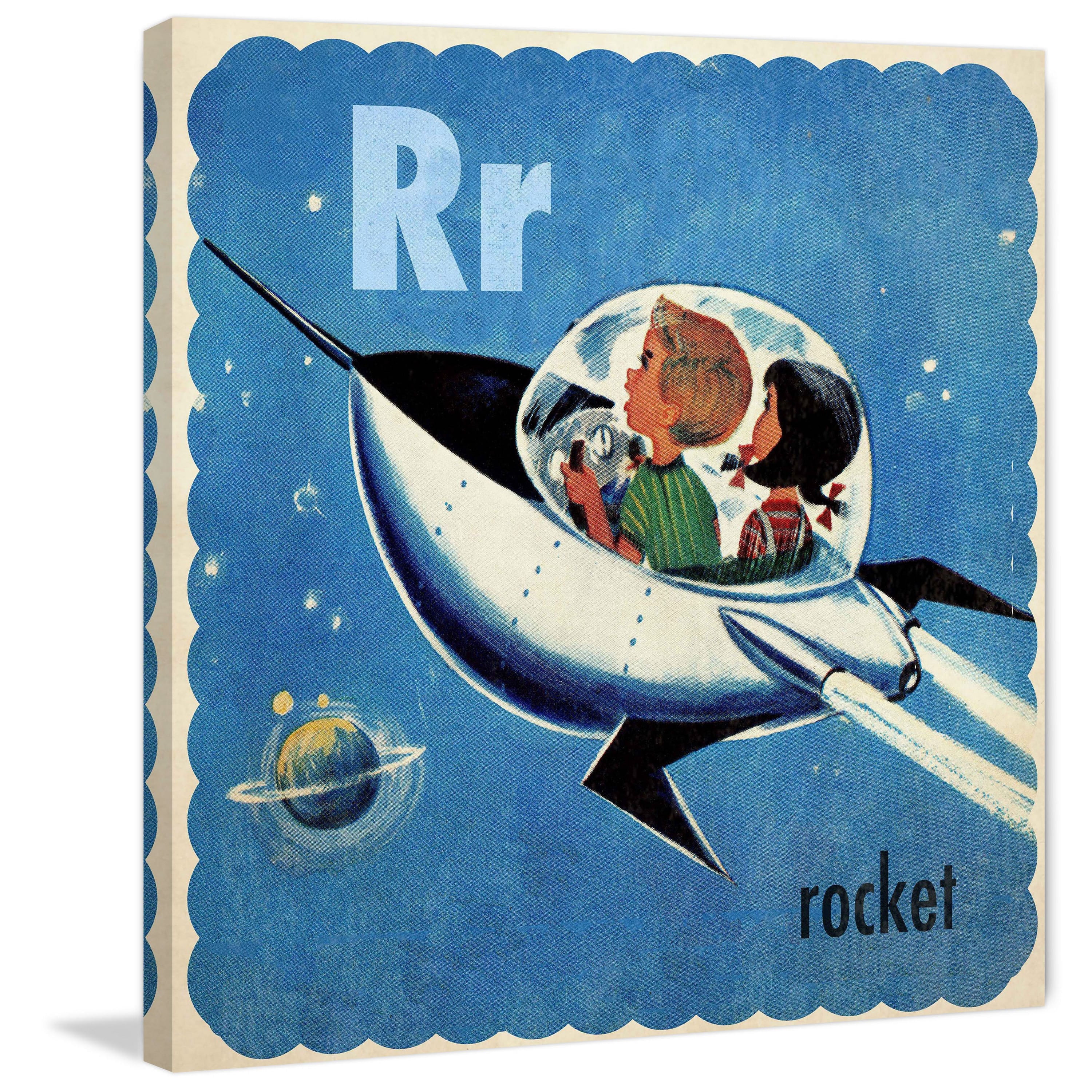 Marmont Hill "Rocket" by Curtis Painting Print on Canvas