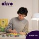 thumbnail image 5 of Kit de manualidades OKTO Flower Beds Holland con arcilla de secado al aire, 40 x 30 cm, 5 of 7